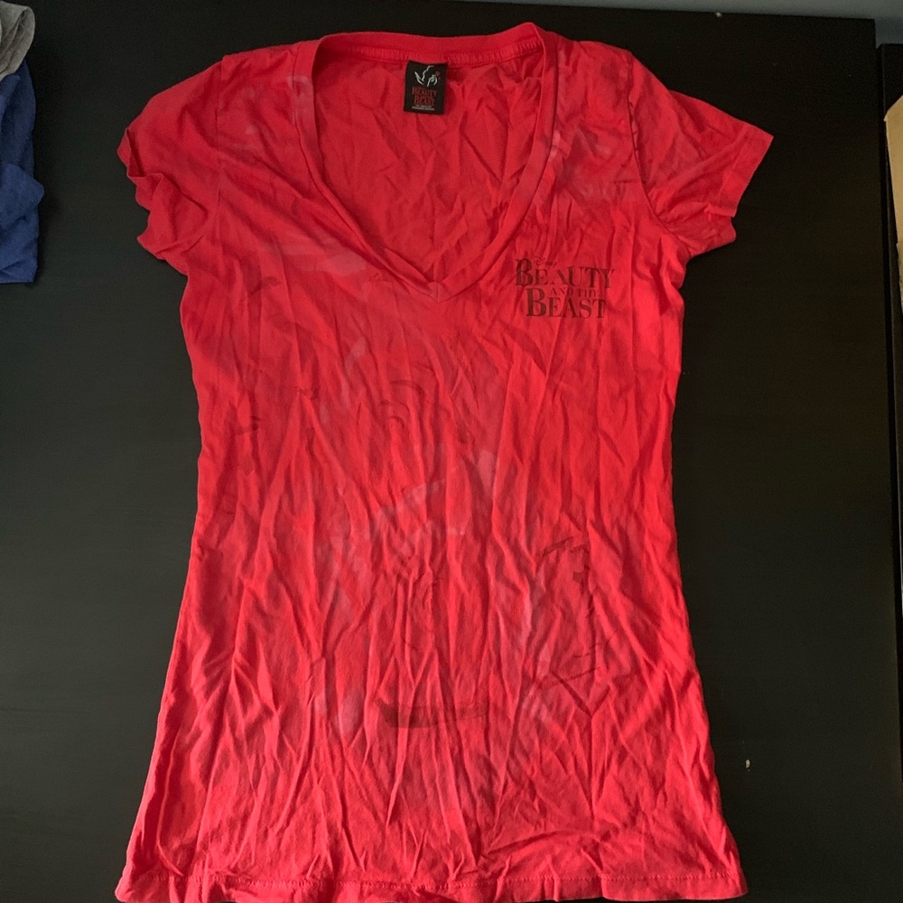 3/$30 Beauty and the Beast Broadway Musical Tee L